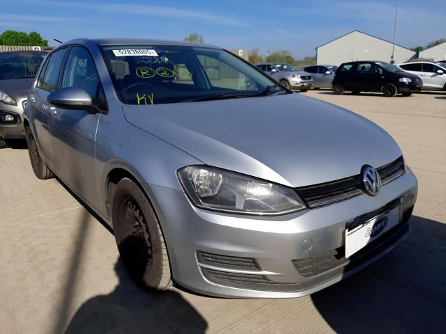 2013 VOLKSWAGEN GOLF S BLU