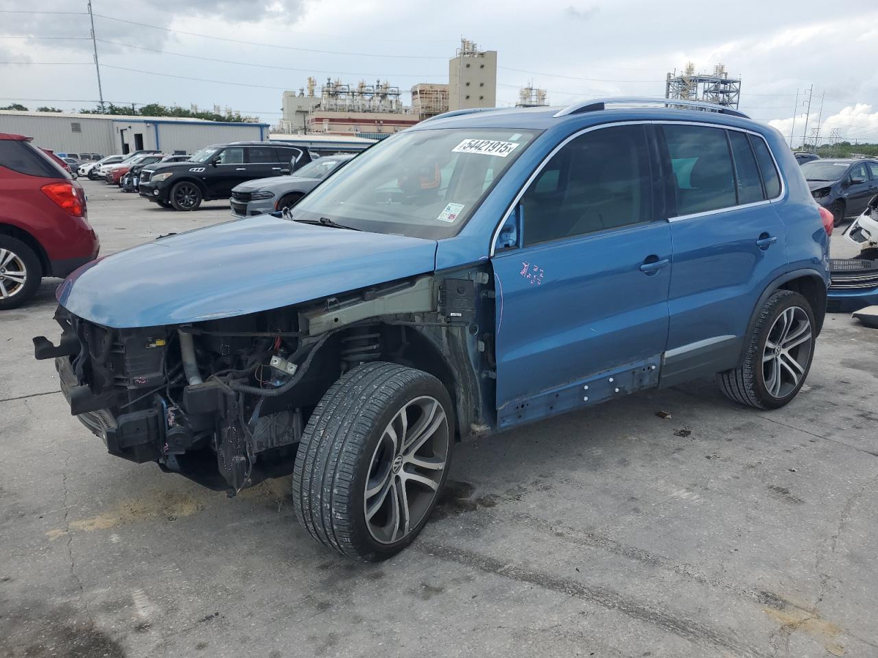 2017 Volkswagen Tiguan Sel იყიდება New Orleans-ში, LA - Front End