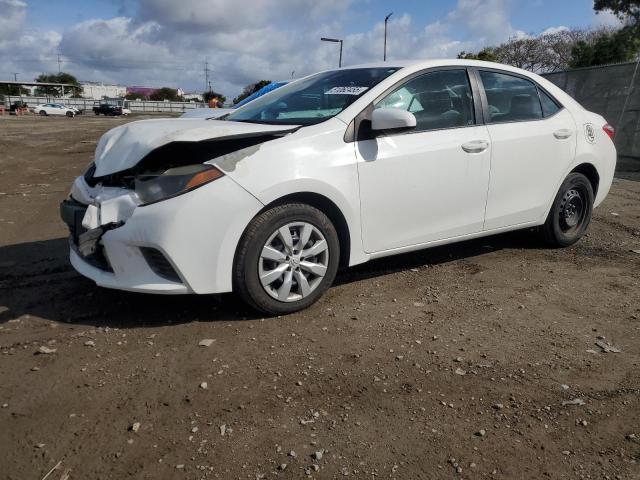  TOYOTA COROLLA 2016 White