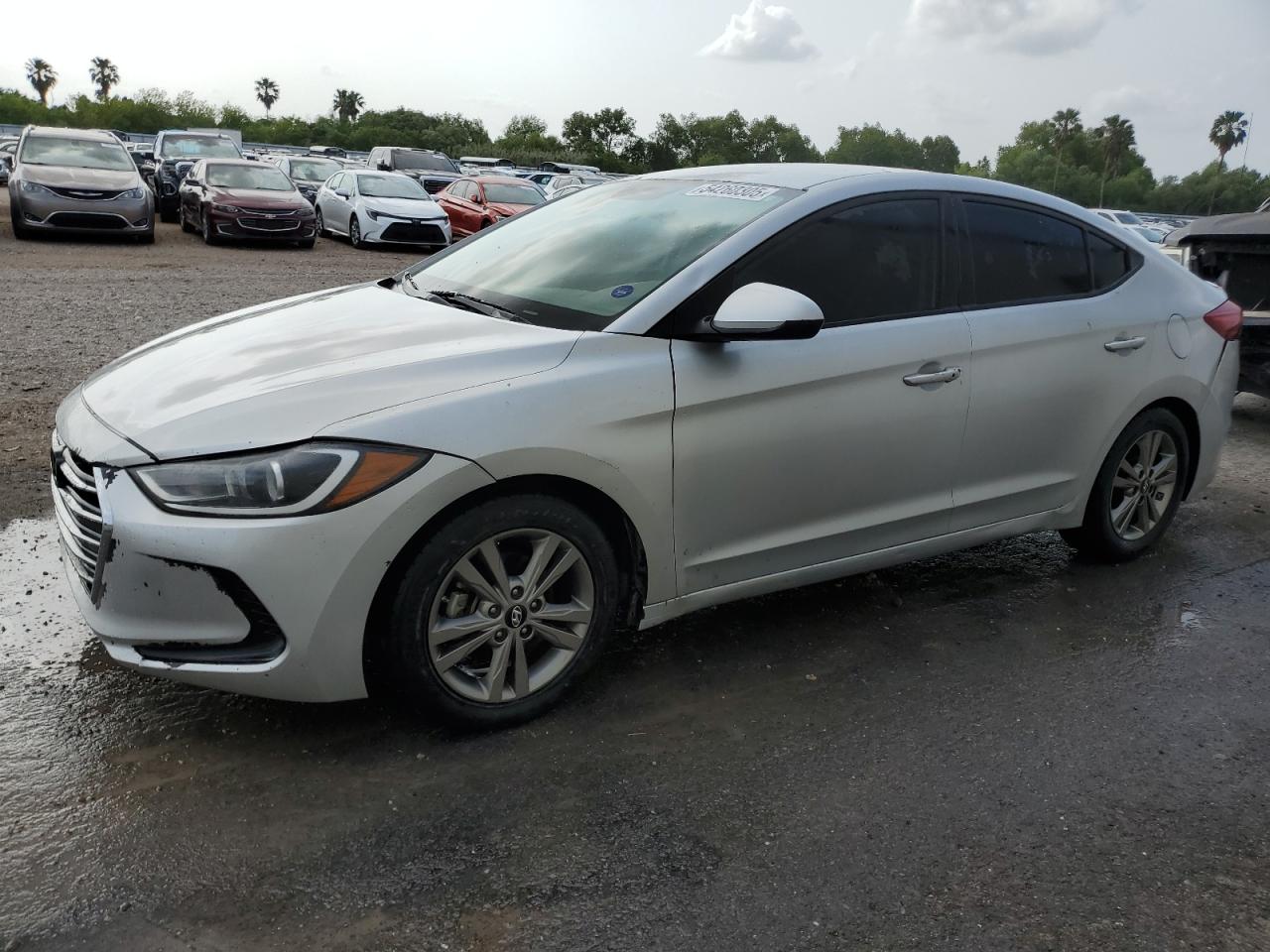 2017 Hyundai Elantra Se en Venta en Mercedes, TX - Rear End