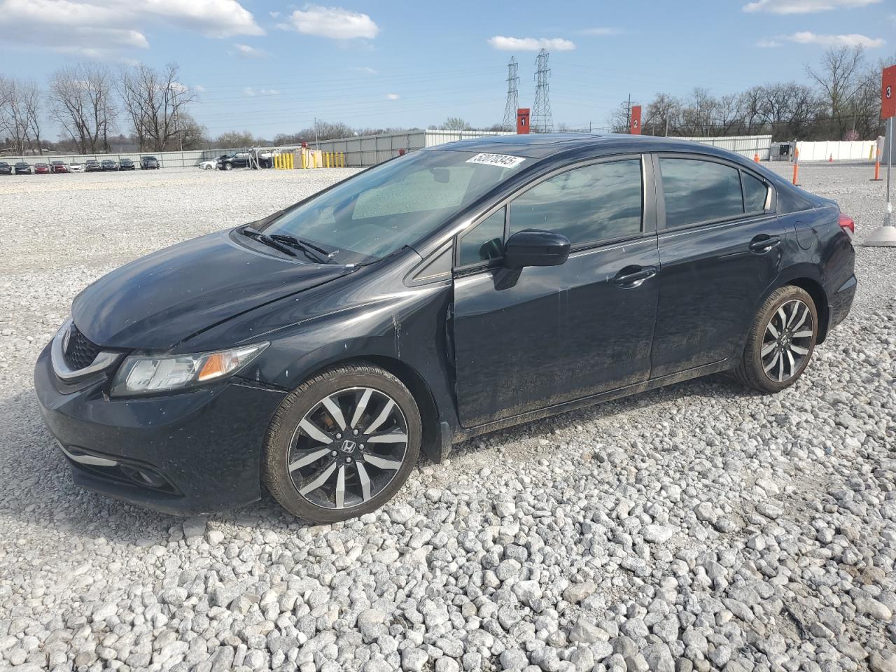 2014 Honda Civic Exl na sprzedaż w Barberton, OH - Front End