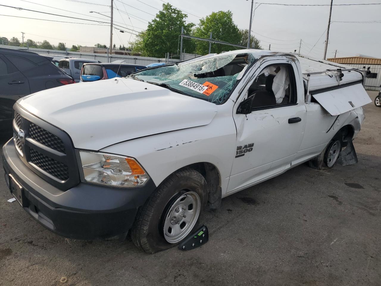 2019 Ram 1500 Classic Tradesman VIN: 3C6JR6DG5KG651666 Lot: 53884915