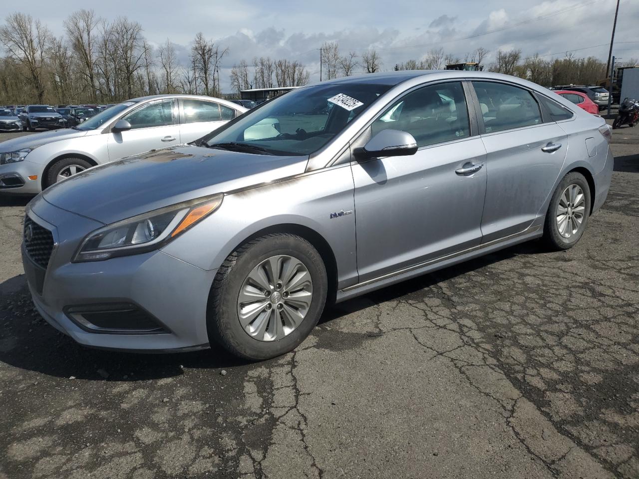 2016 Hyundai Sonata Hybrid for Sale in Portland, OR - Burn - Engine