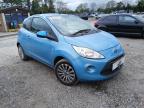 2011 FORD KA ZETEC for sale at Copart WOLVERHAMPTON