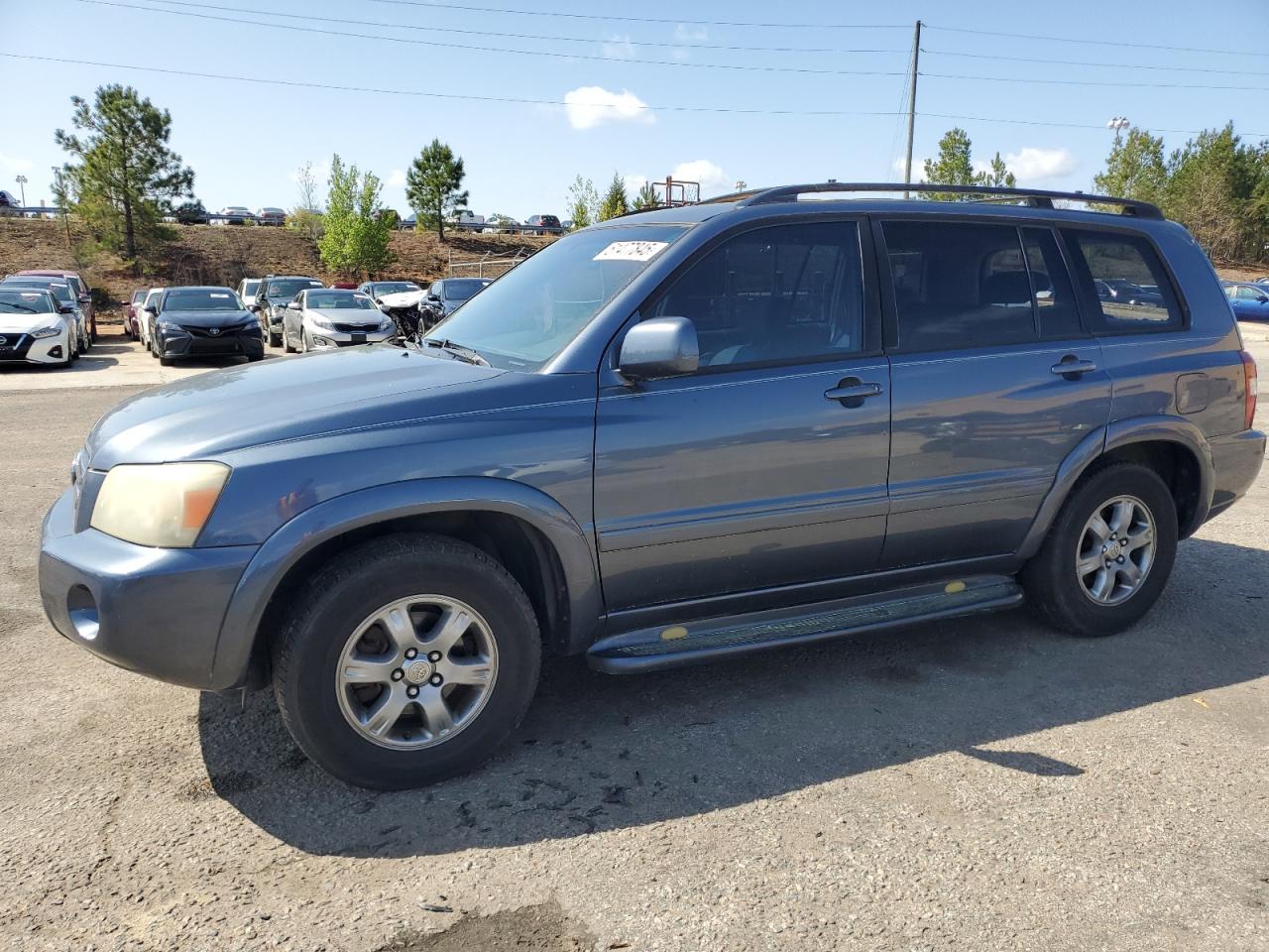 2004 Toyota Highlander Base за продажба в Gaston, SC - Rear End