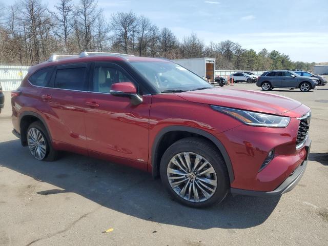  TOYOTA HIGHLANDER 2022 Red