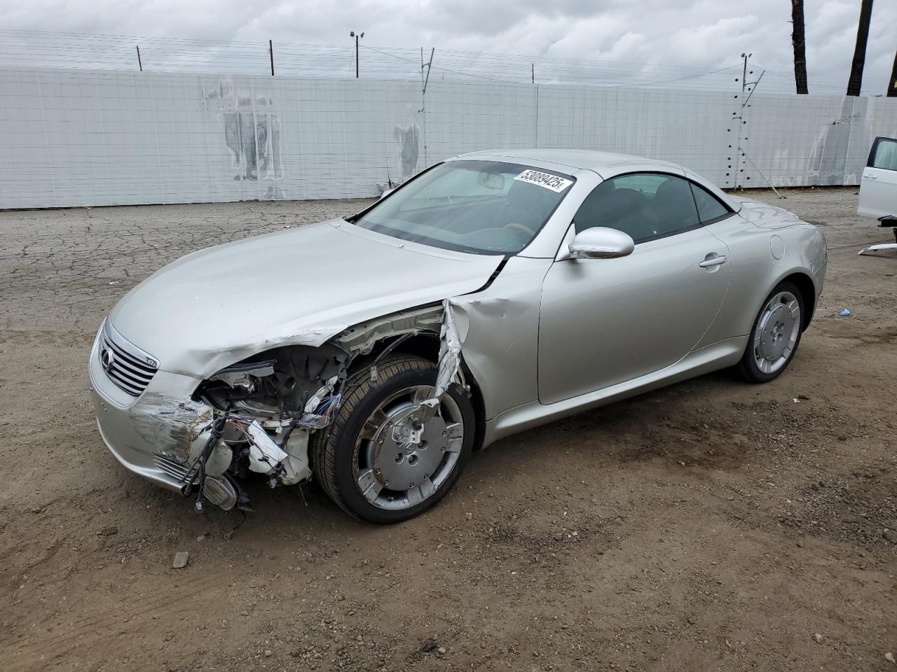 2002 Lexus Sc 430 en Venta en Van Nuys, CA - Front End