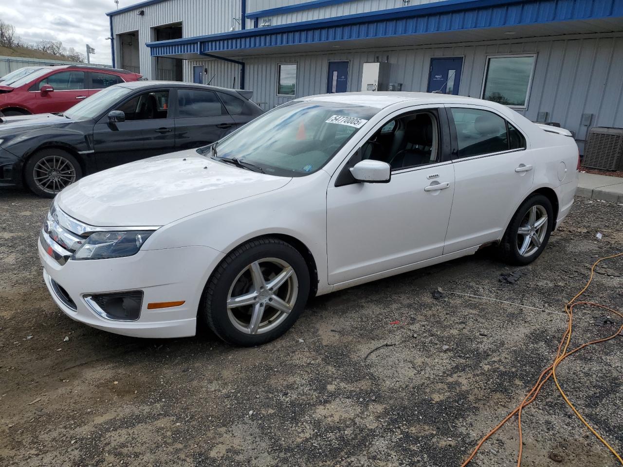 2011 Ford Fusion Sel იყიდება Mcfarland-ში, WI - Hail