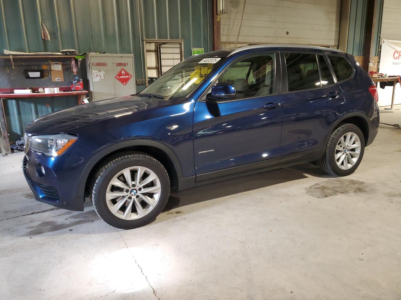 2016 Bmw X3 Xdrive28I იყიდება Eldridge-ში, IA - Front End