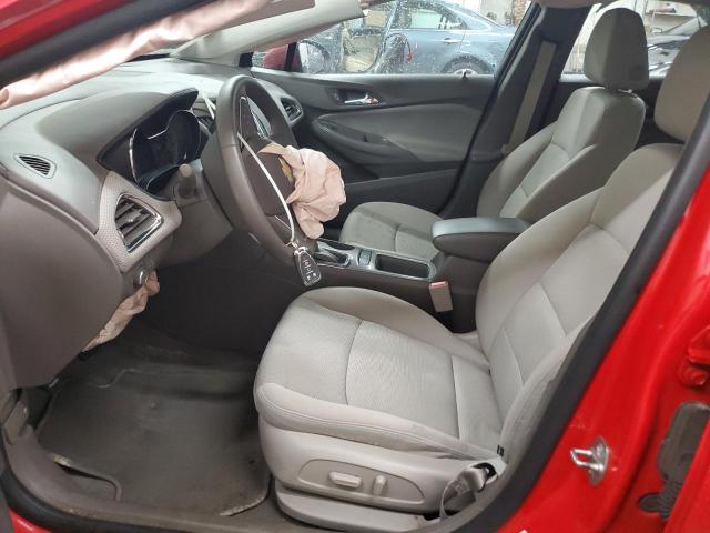  CHEVROLET CRUZE 2016 Czerwony