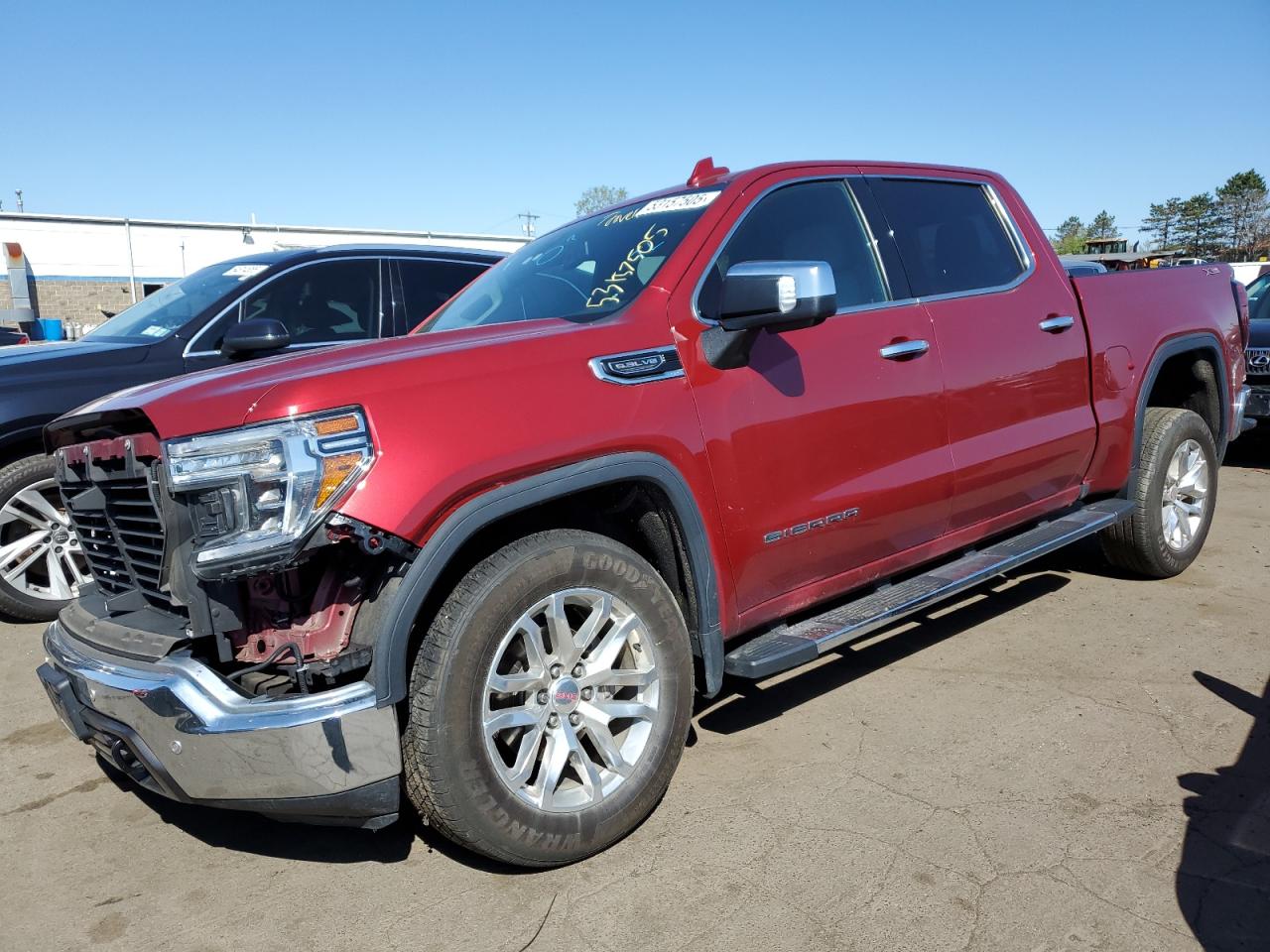 2019 Gmc Sierra K1500 Slt en Venta en New Britain, CT - Front End