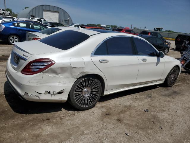 MERCEDES-BENZ S-CLASS 2015 Белый