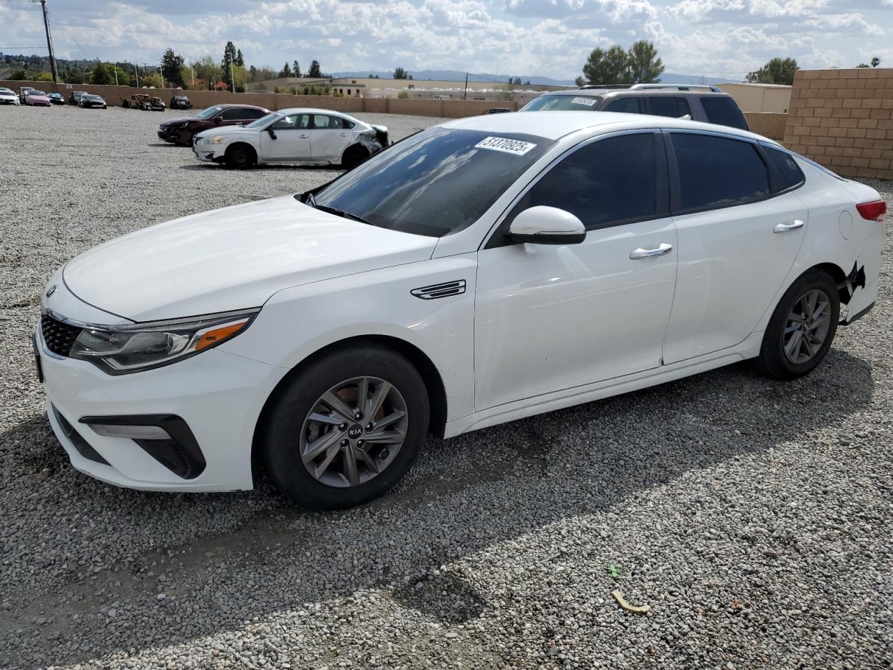 2019 Kia Optima Lx en Venta en Mentone, CA - Rear End