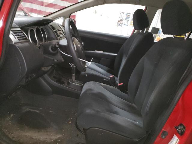 Хэтчбеки NISSAN VERSA 2012 Красный