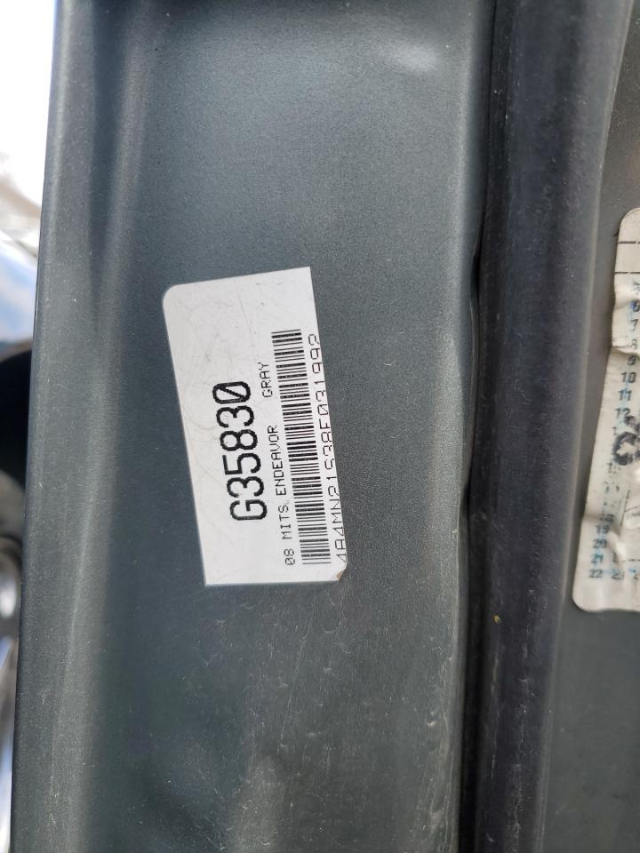 2008 Mitsubishi Endeavor Ls VIN: 4A4MN21S38E031992 Lot: 49875125