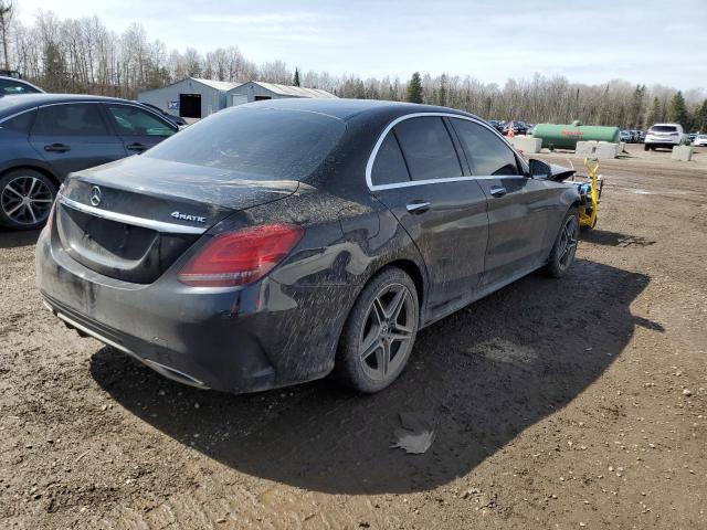  MERCEDES-BENZ C-CLASS 2020 Чорний