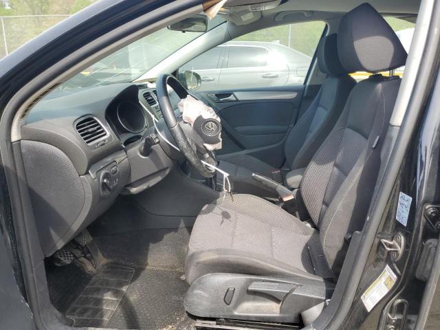  VOLKSWAGEN GOLF 2012 Czarny