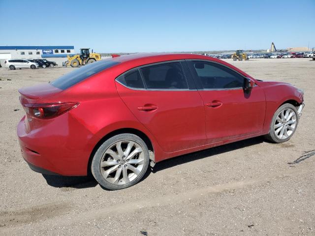 Sedans MAZDA 3 2016 Czerwony