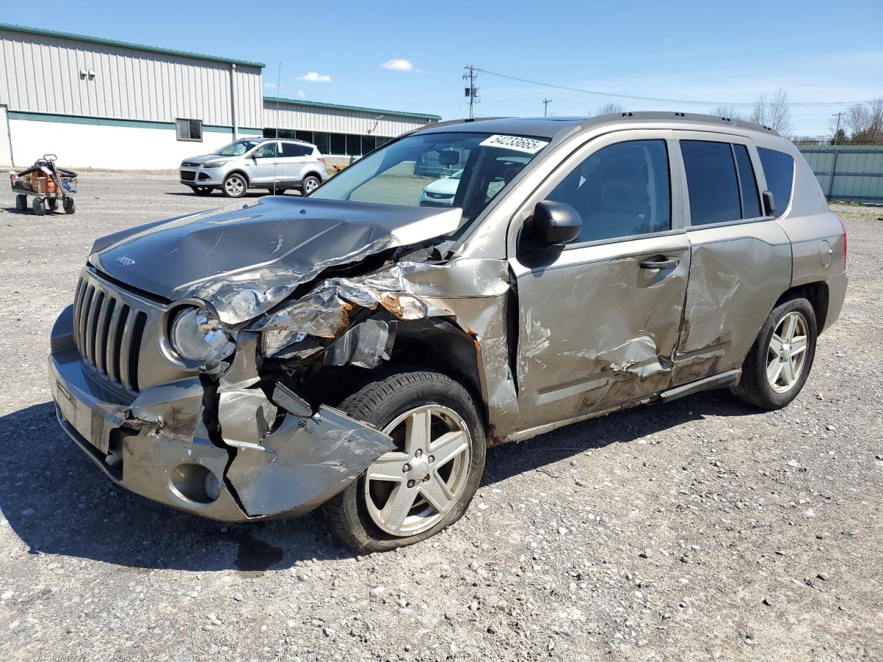 2007 Jeep Compass de vânzare în Leroy, NY - Front End