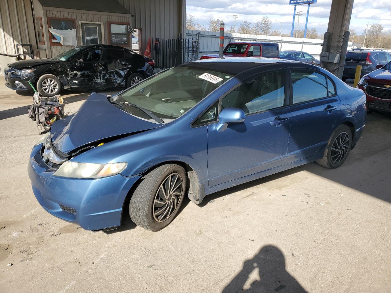 2010 Honda Civic Lx zu verkaufen in Fort Wayne, IN - Front End