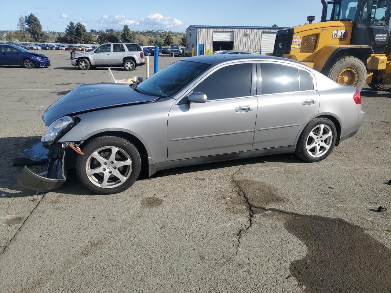 2004 Infiniti G35  იყიდება Vallejo-ში, CA - Front End