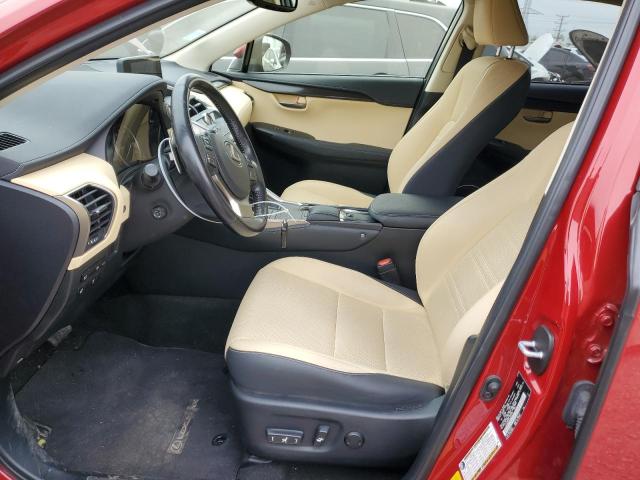  LEXUS NX 2020 Красный