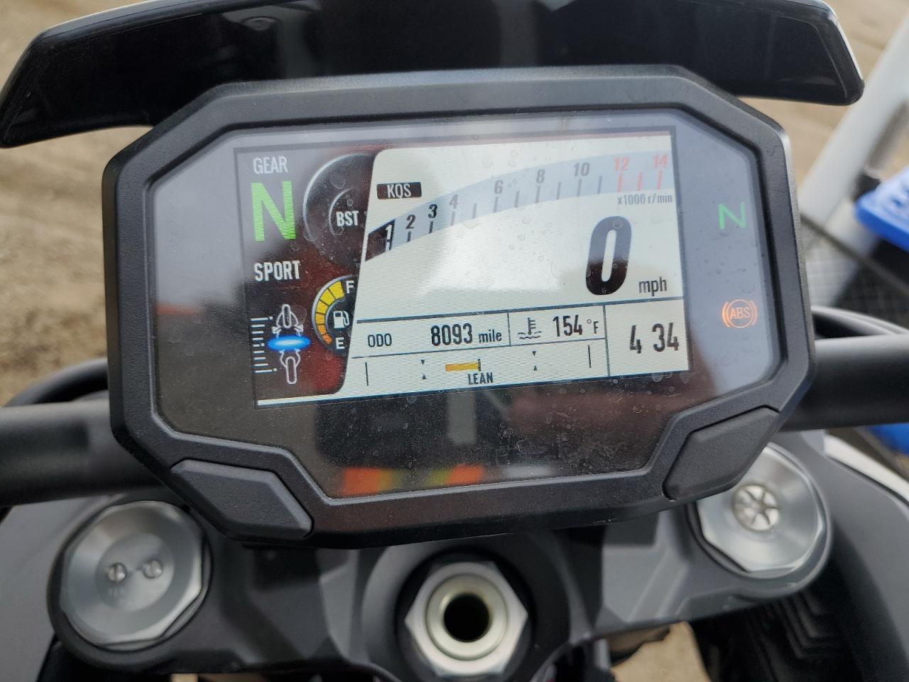 2023 Kawasaki Zr1000 K VIN: JKAZRCK16PA015332 Lot: 55467835