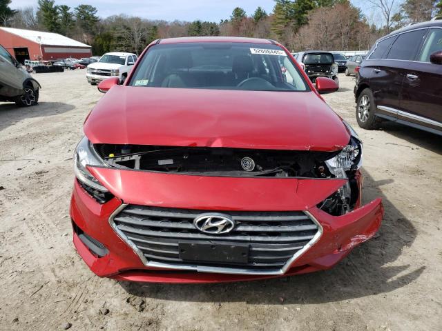  HYUNDAI ACCENT 2018 Czerwony