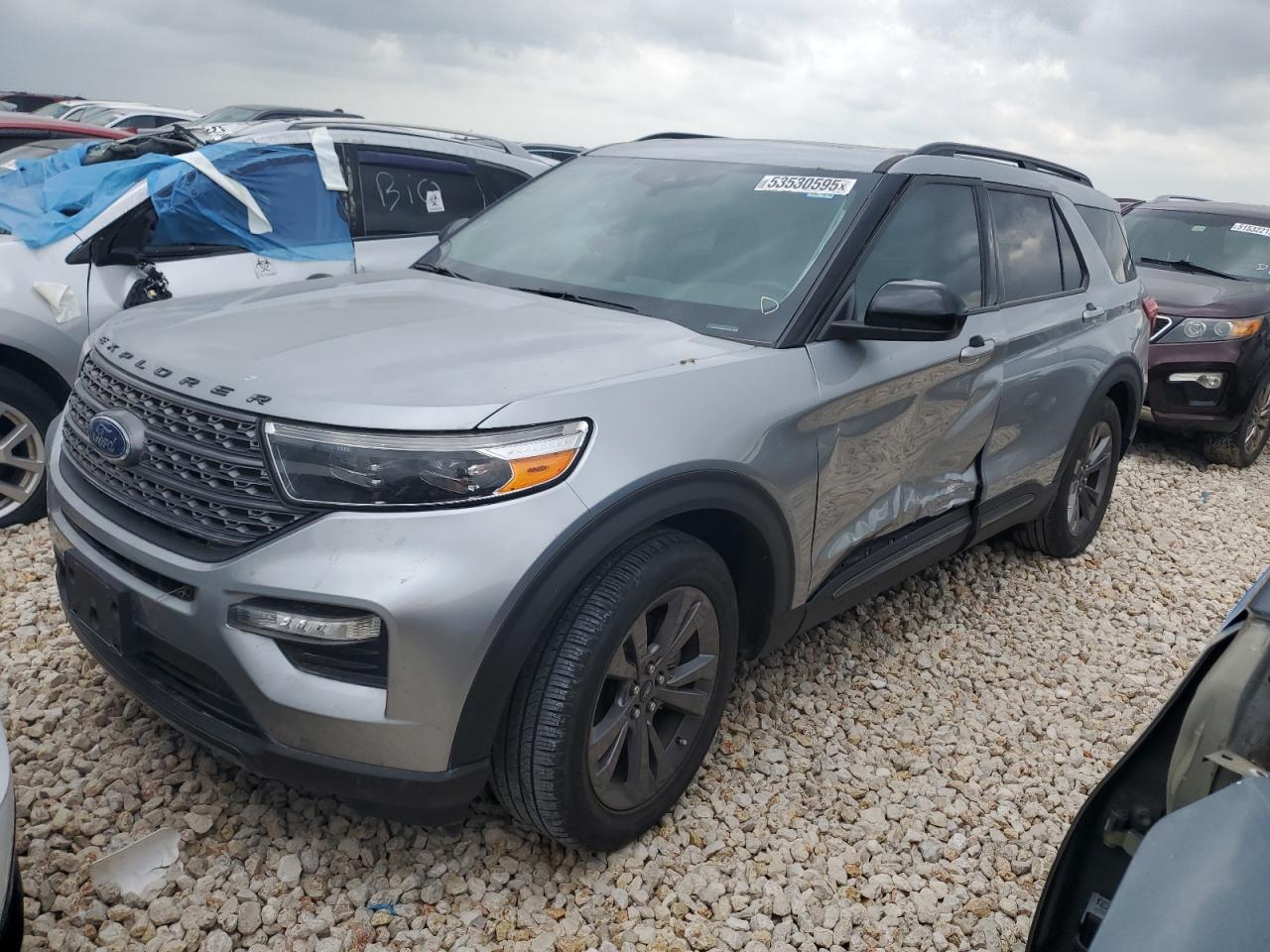 2022 Ford Explorer Xlt იყიდება Temple-ში, TX - Side