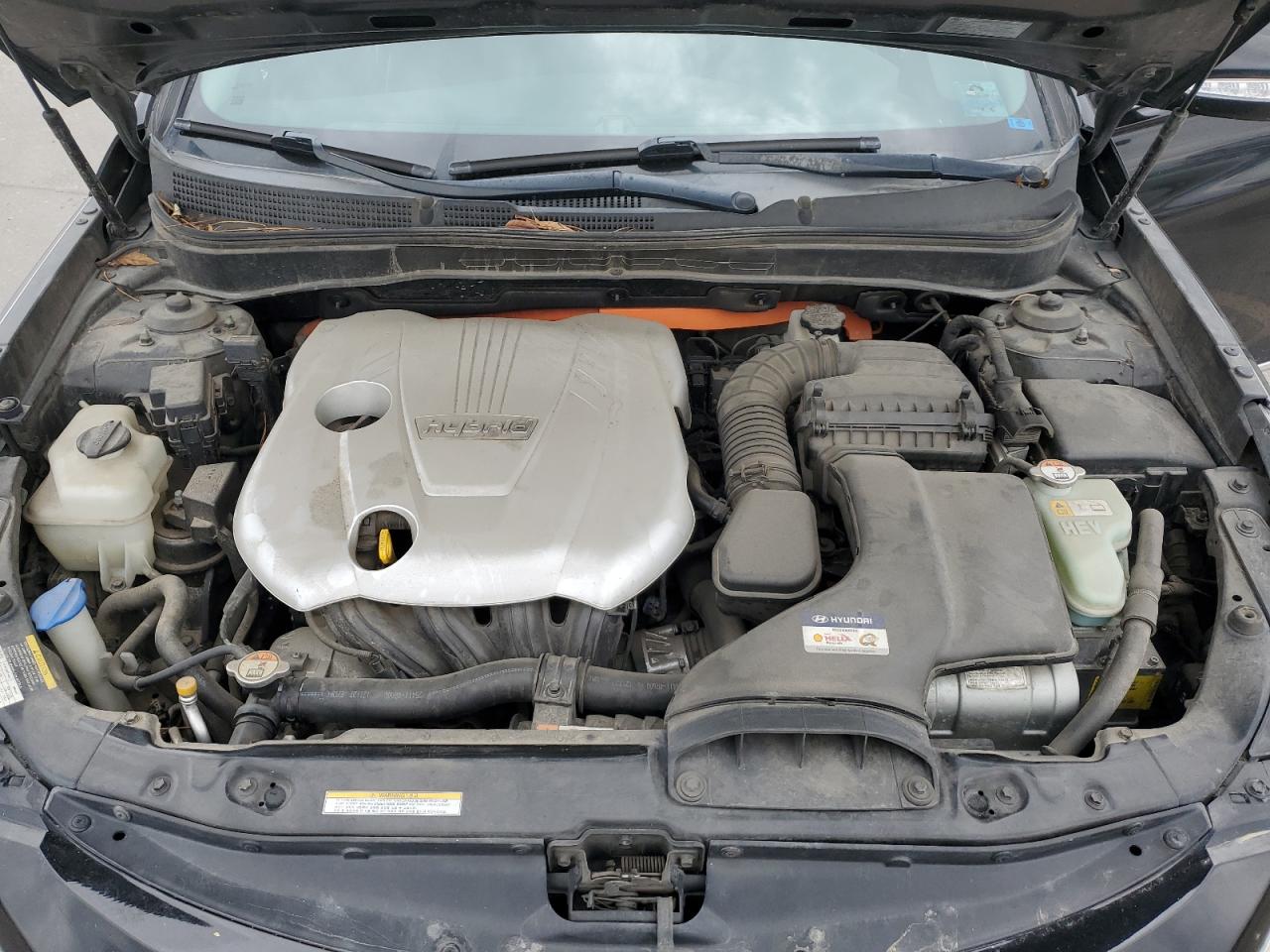 2012 Hyundai Sonata Hybrid VIN: KMHEC4A43CA058510 Lot: 55280925