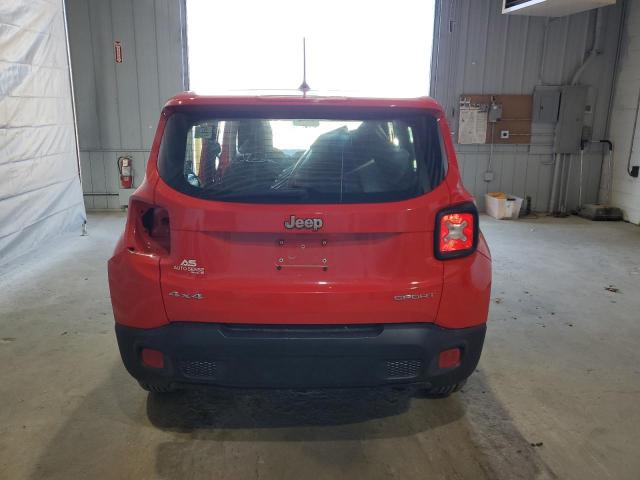  JEEP RENEGADE 2017 Красный