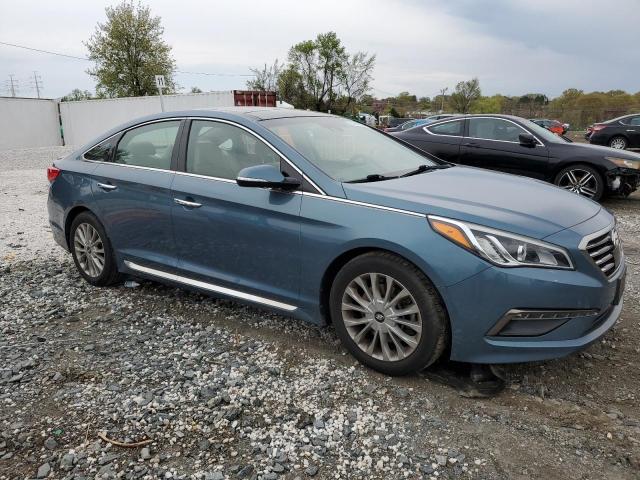  HYUNDAI SONATA 2015 Темно-бирюзовый