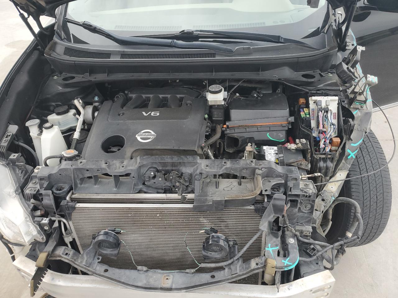 2014 Nissan Murano S VIN: JN8AZ1MU1EW404477 Lot: 52795785