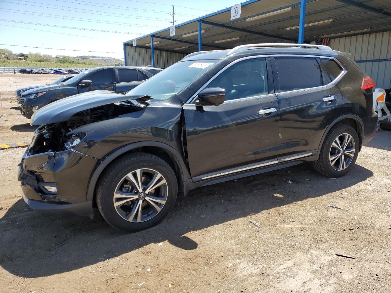 2017 Nissan Rogue Sv იყიდება Colorado Springs-ში, CO - Front End