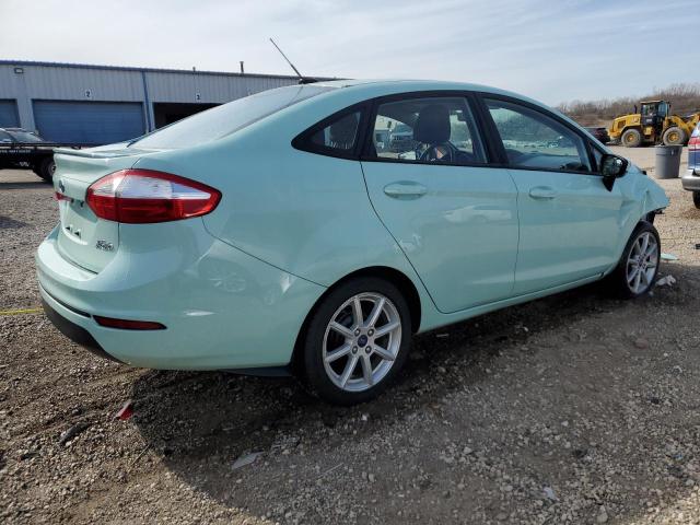  FORD FIESTA 2017 Turquoise