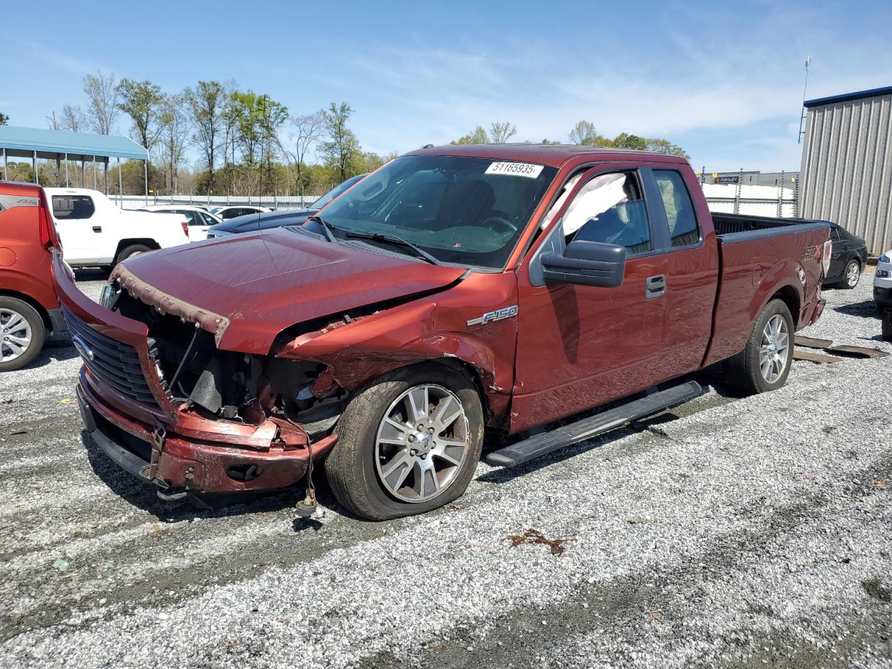 2014 Ford F150 Super Cab на продаже в Spartanburg, SC - All Over