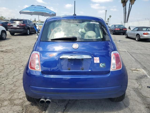  FIAT 500 2012 Blue