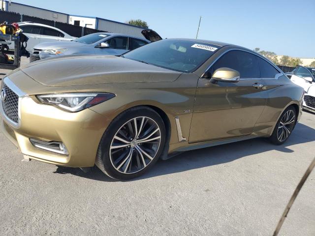  INFINITI Q60 2018 Złoty
