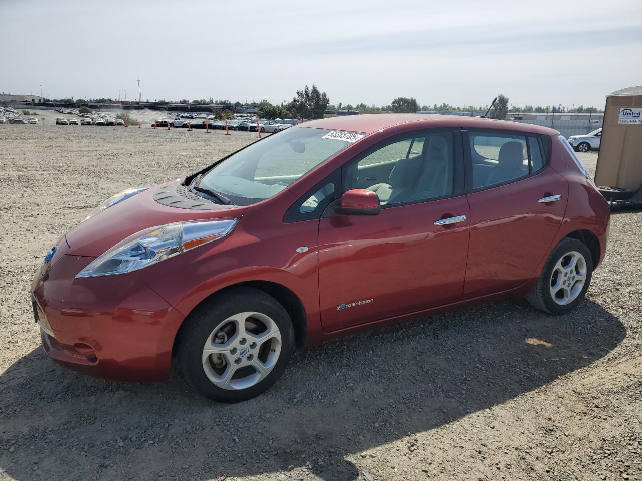 2012 Nissan Leaf Sv en Venta en Antelope, CA - Minor Dent/Scratches