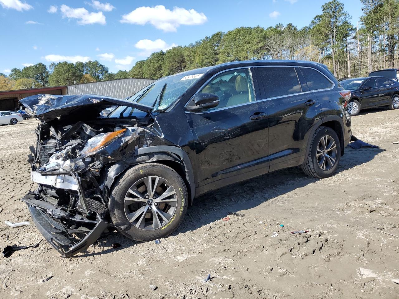 2016 Toyota Highlander Xle de vânzare în Seaford, DE - Front End