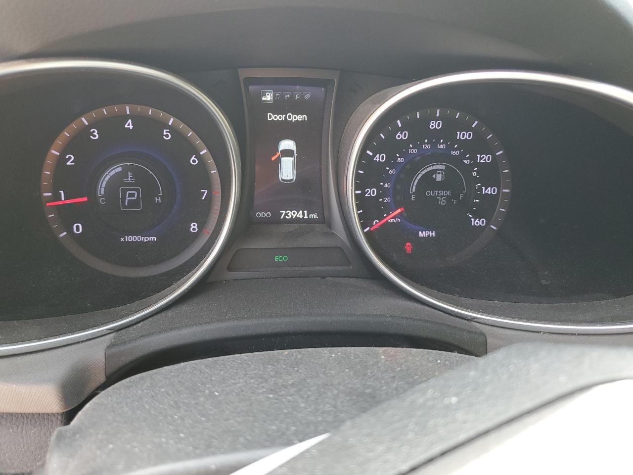 2014 Hyundai Santa Fe Sport VIN: 5XYZU3LA6EG185075 Lot: 53244395