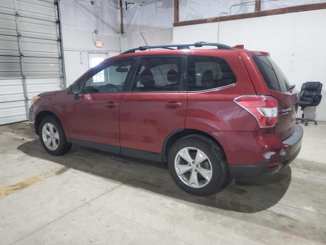  SUBARU FORESTER 2016 Red