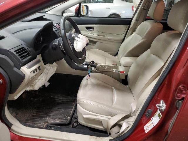  SUBARU XV 2014 Czerwony