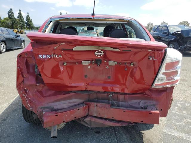 NISSAN SENTRA 2012 Красный