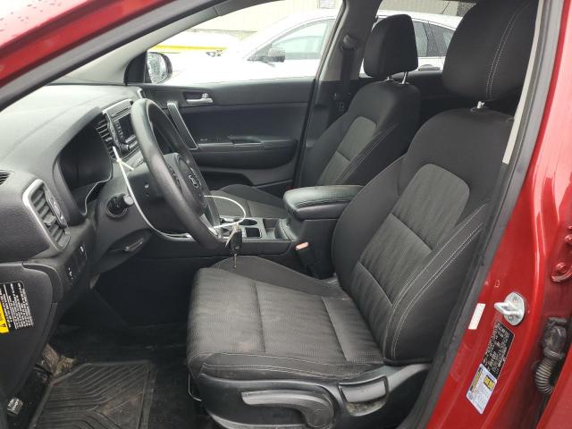 KIA SPORTAGE 2017 Красный