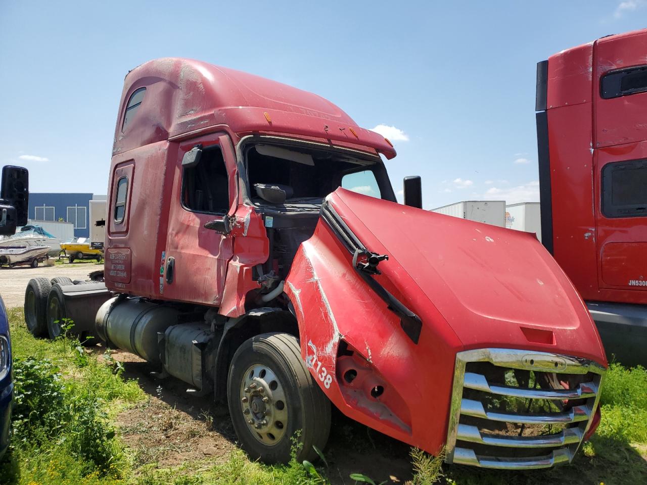 2020 Freightliner Cascadia 126 Semi Truck zu verkaufen in Colton, CA - Rollover