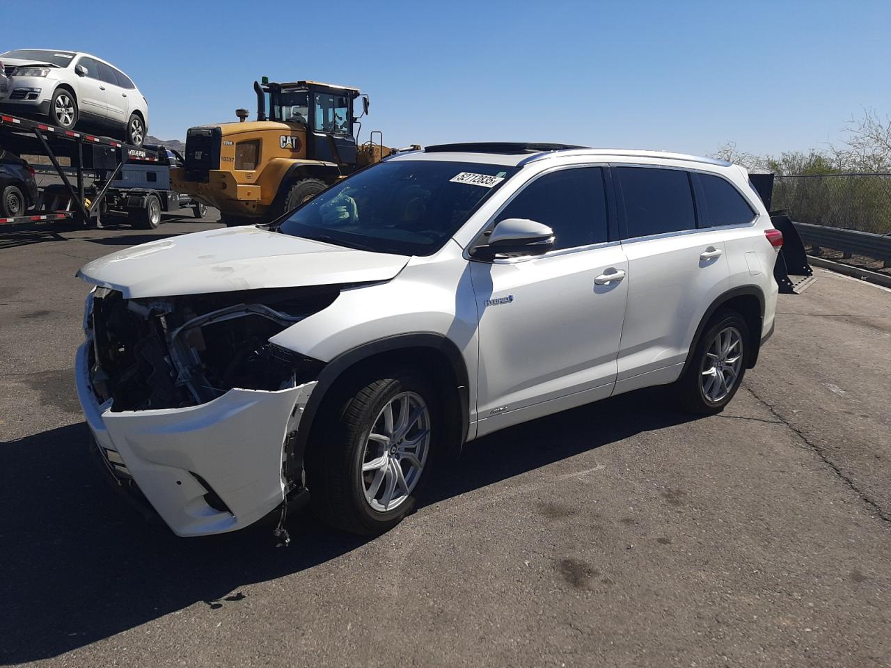 2019 Toyota Highlander Hybrid Limited de vânzare în North Las Vegas, NV - Front End
