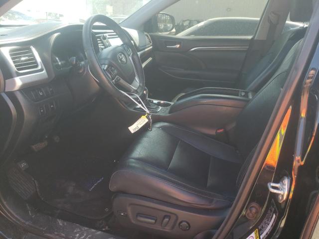  TOYOTA HIGHLANDER 2015 Czarny