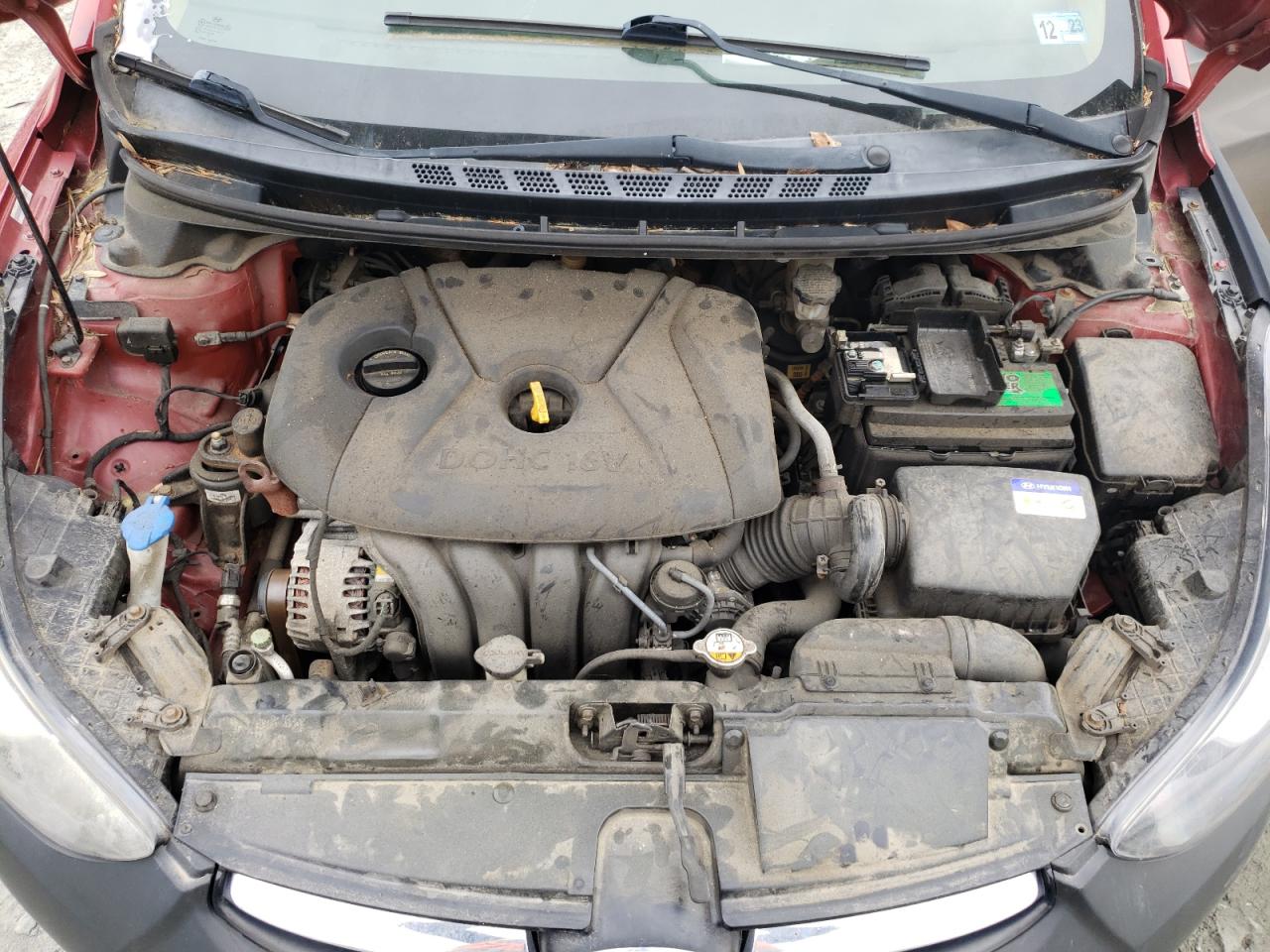 2013 Hyundai Elantra Gls VIN: KMHDH4AE9DU713551 Lot: 52795365