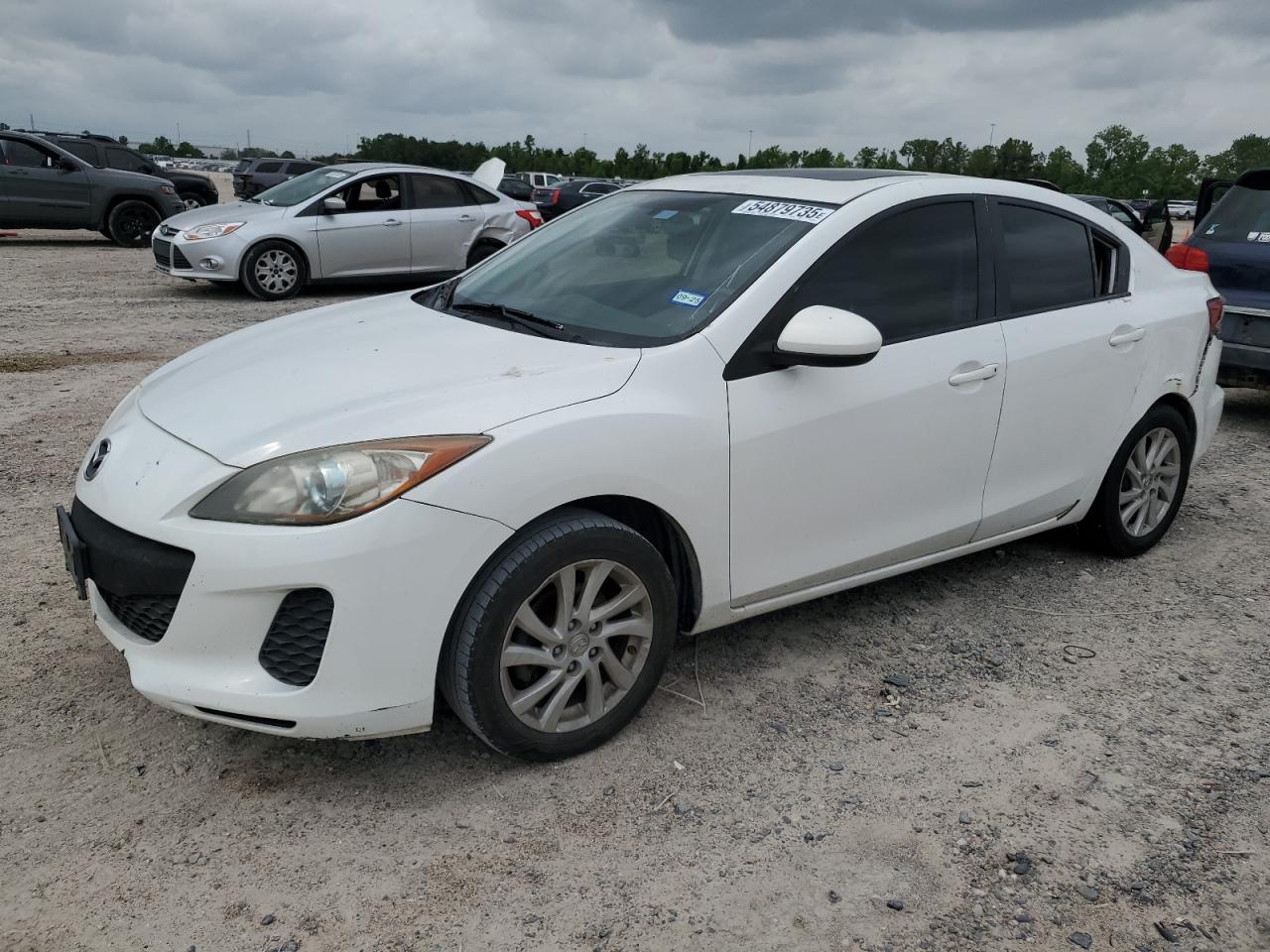 2012 Mazda 3 I للبيع في Houston، TX - Side